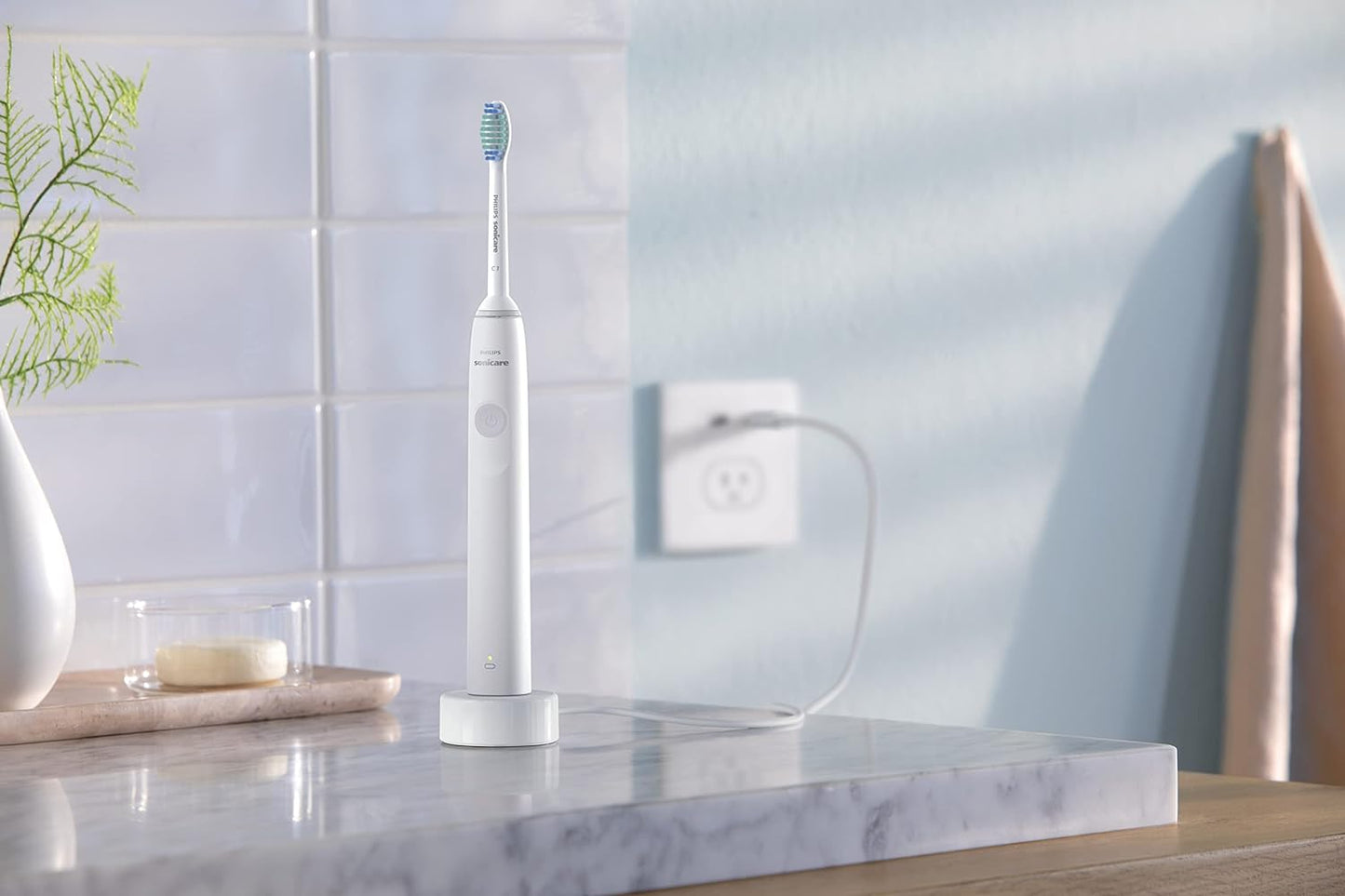 Philips 飛利浦 - Sonicare 1100系列 充電式聲波電動牙刷 HX3641/02 - 白色