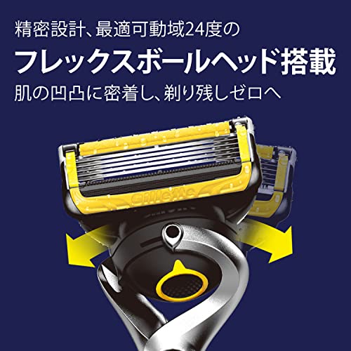 Gillette 吉列 - PROSHIELD 5+1 鋒護系列 剃鬚刀頭 刮鬍替換刀片 (4片裝)