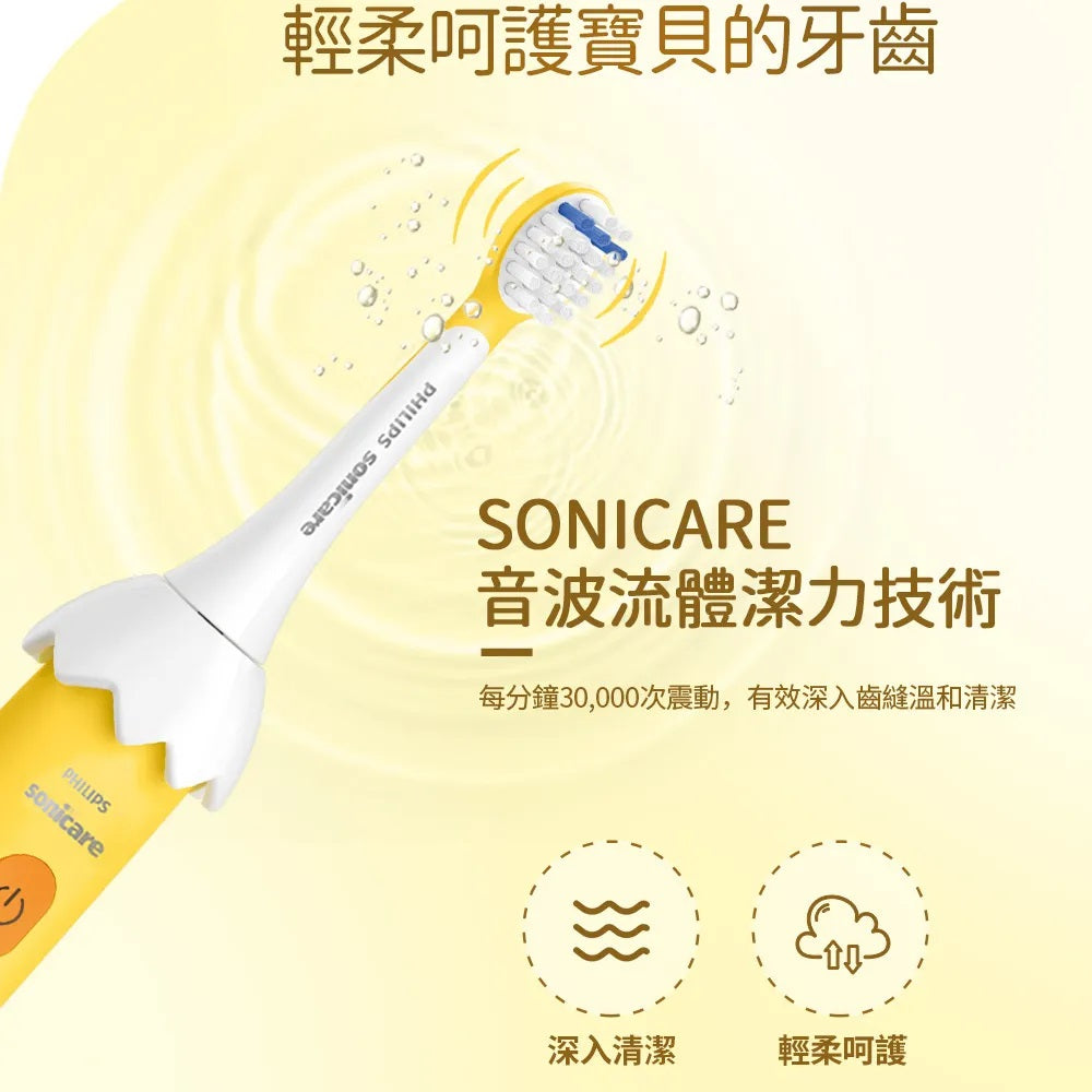 Philips Philips - SONICARE x LINE FRIENDS 2100系列兒童軟毛音波電動玩具限定套組 - SALLY 莎莉