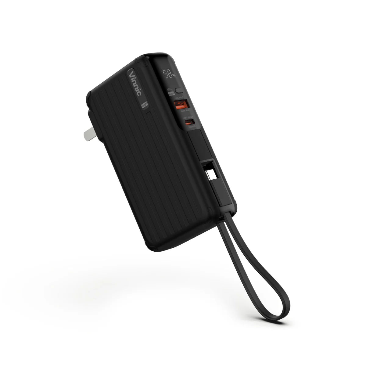 Vinnic 銀戰士電池 - PANGPOCHE 2 多功能 10,000mAh GAN PD 65W快速旅行充電器 + 行動電源 - 香港行貨