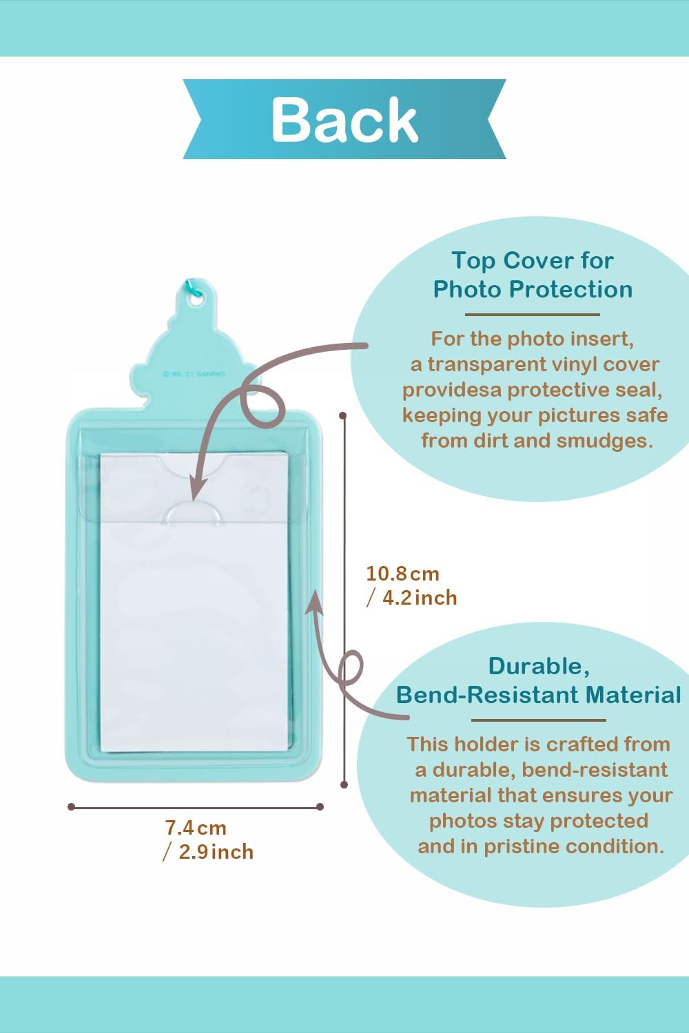 SANRIO - 卡片套/證件套及匙扣 (可放八達通卡) - Hangyodon 水怪