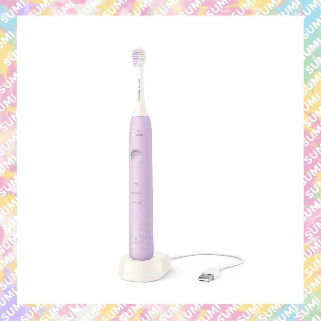 Philips 飛利浦 - Sonicare 2600 Series 充電式聲波震動牙刷 HX2411 輕柔舒敏音波電動牙刷(紫色/綠色)