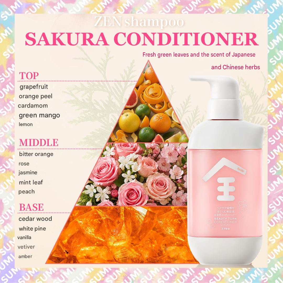 王子製藥 - 櫻花系列 Seika全浸透全效護髮素 400ml (4580536765568)