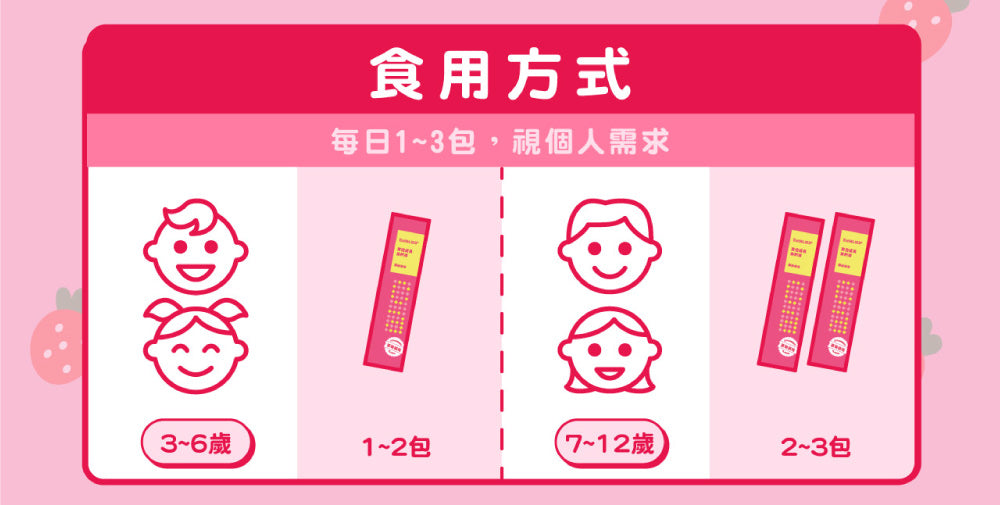 Eatbliss 益比喜 - 寶倍成長高鈣凍(草莓優格口味) 15入/盒 (兒童補鈣)