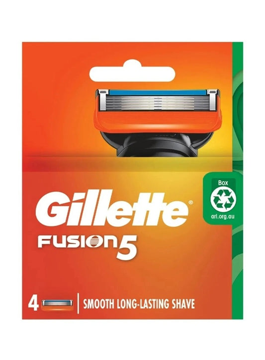 Gillette 吉列 - 吉列 FUSION 5 鋒隱系列 剃鬚刀頭 刮鬍替換刀片 (4/8片裝)