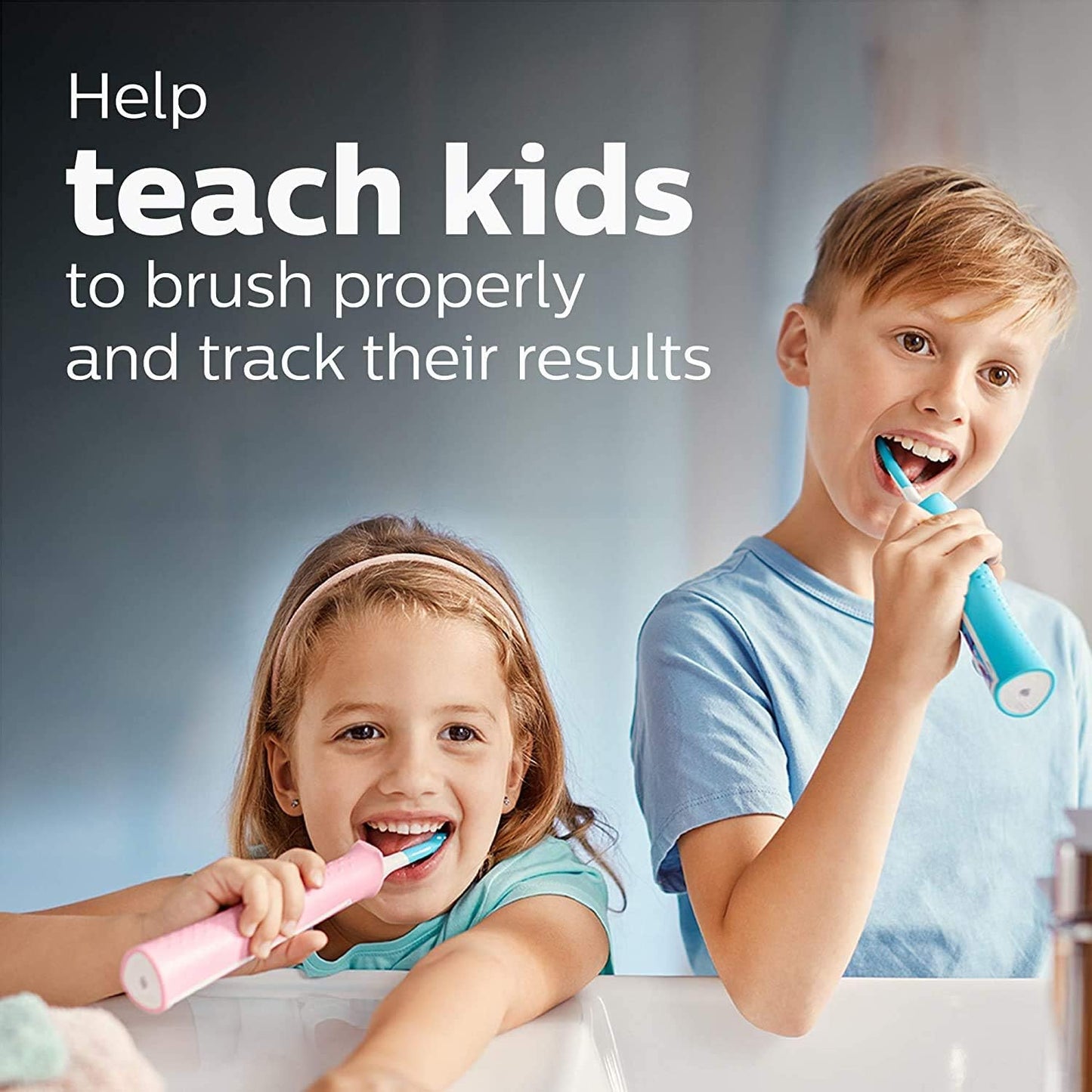 飛利浦 飛利浦 - Sonicare For Kids 兒童聲波靜音粉紅色 APP 支援 HX6351/41