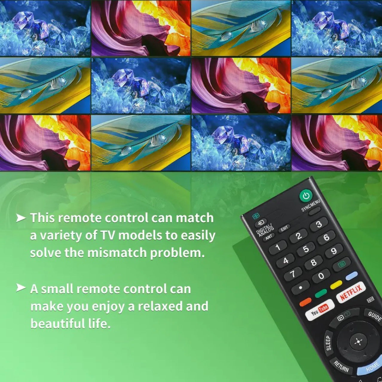 【代用】SONY 索尼電視 電視遙控器RMT-TX300P