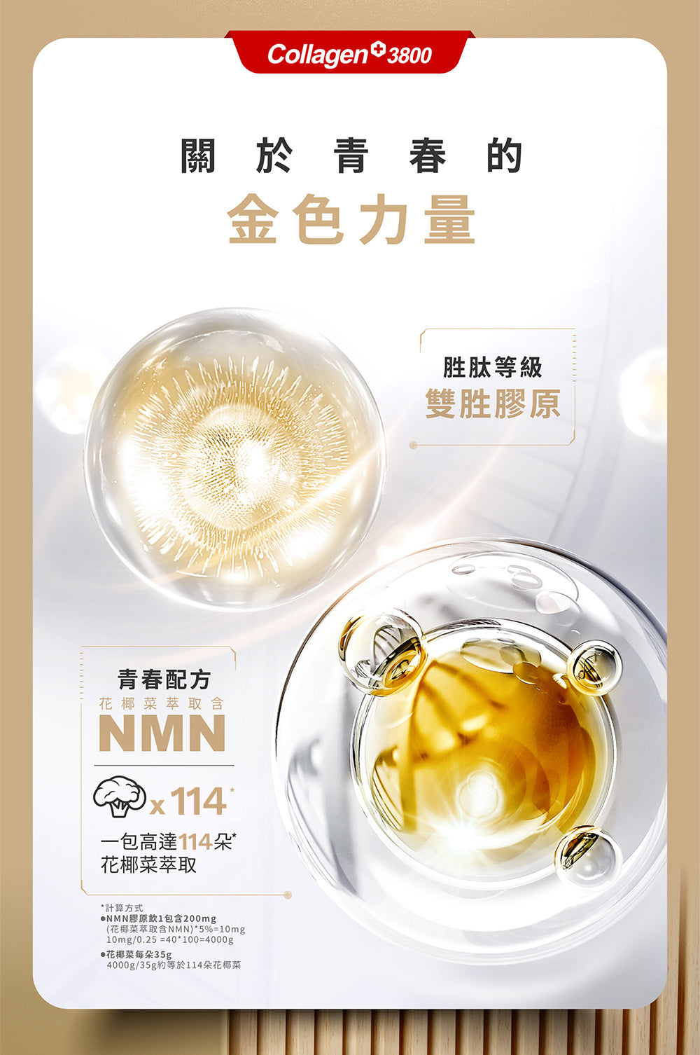 M2輕量方 - 22Lab【美度】膠原蛋白NMN超能膠原飲 (7入/盒)