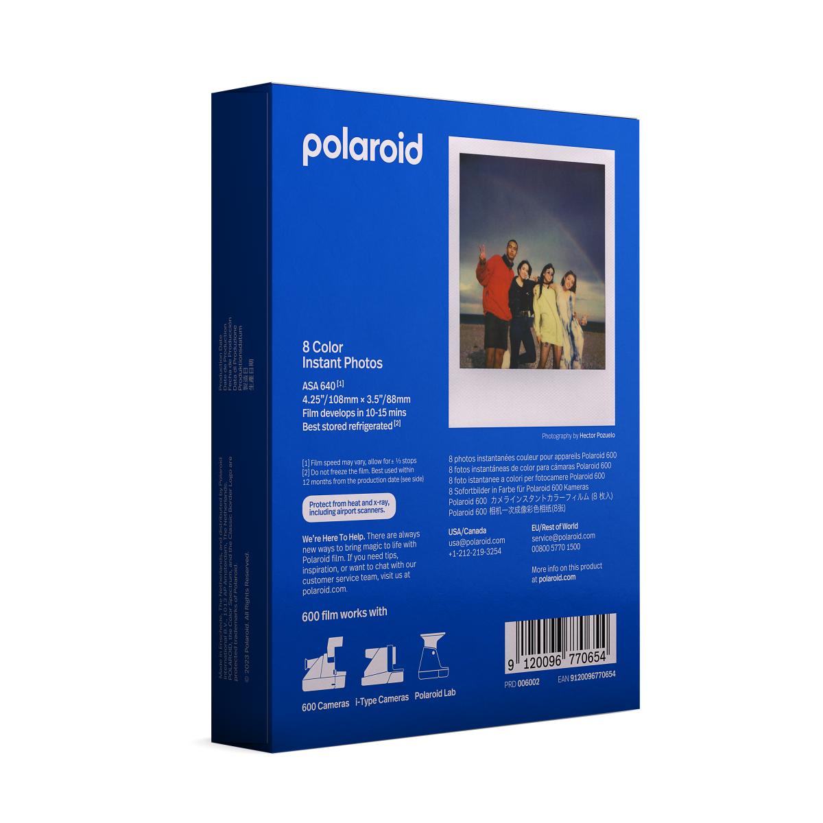 Polaroid - 寶麗來彩色相紙 Polaroid Color Film for 600 白色相框彩色相紙 即影即有相機彩色相紙 (6002)