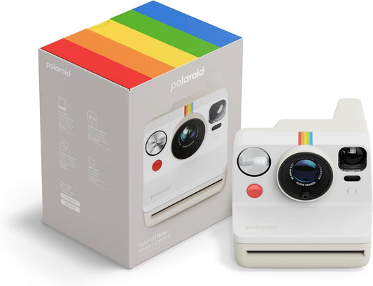 Polaroid - 寶麗來 Polaroid Now Generation 3 i-Type 即影即有相機 #9155 ( Pebble White) 一年保養