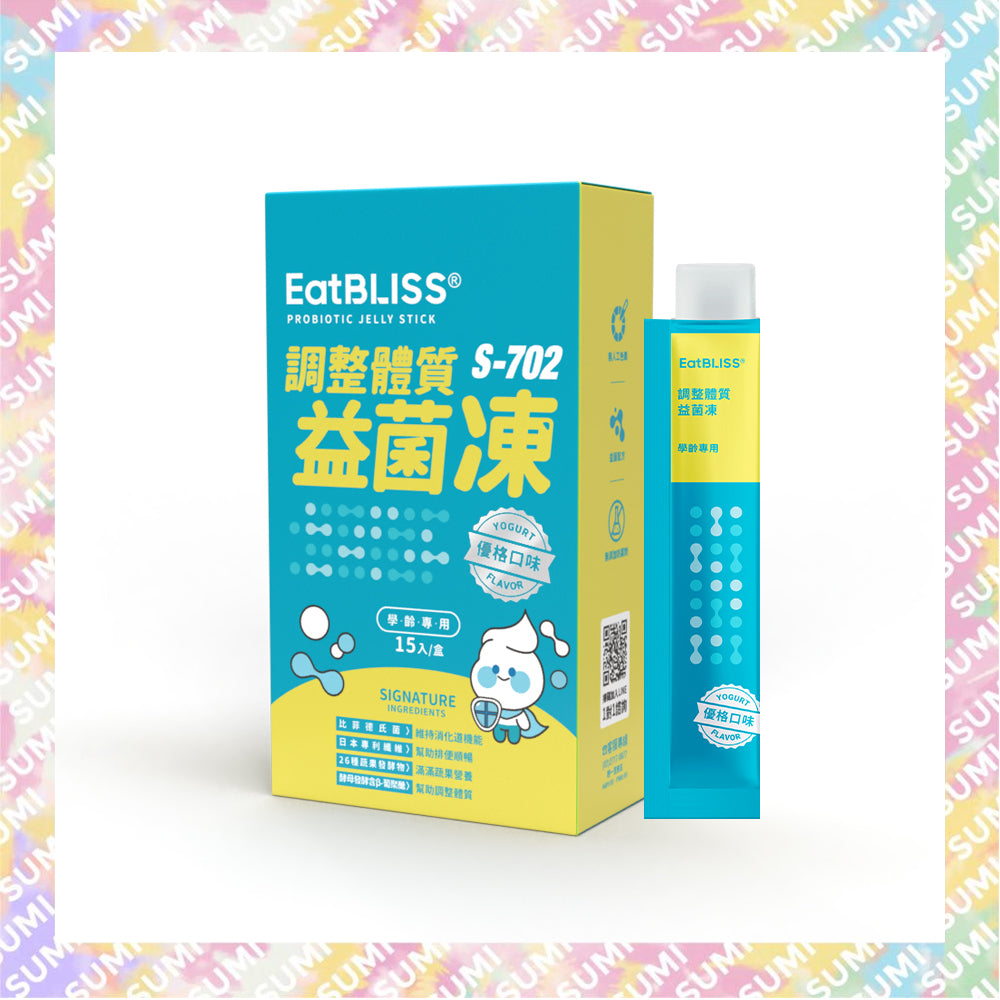 Eatbliss 益比喜 - 調整體質益菌凍(優格口味) 15入/盒 (兒童益生菌)