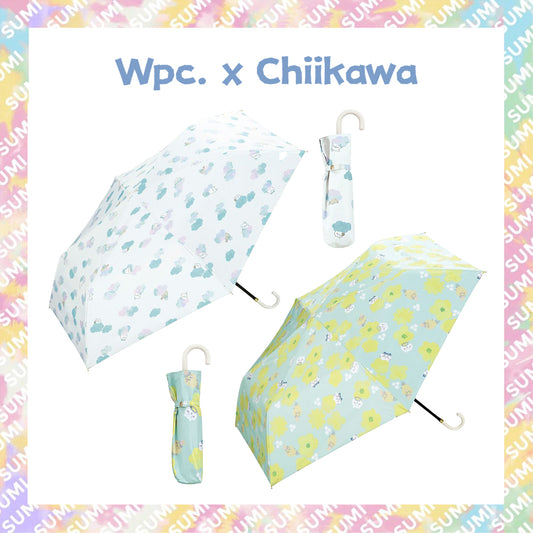 Wpc. - 縮骨遮 短雨傘 遮光防UV傘 - Chiikawa 吉伊卡哇