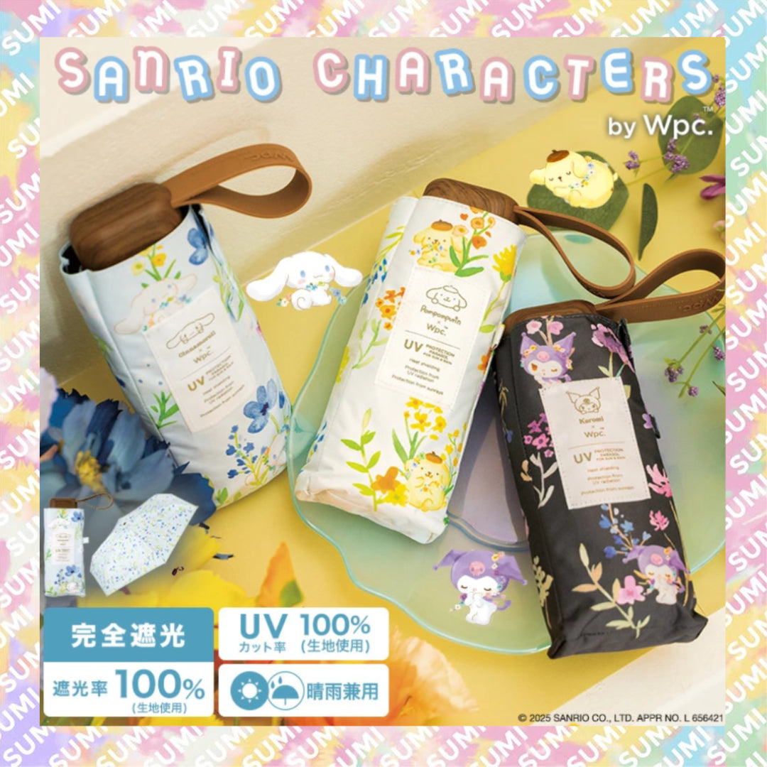 Wpc. - 【801-SA24-102】Sanrio 縮骨遮 短雨傘 遮光防UV傘