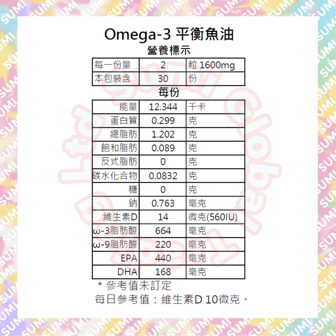 Simply - 新普利 Omega-3 平衡魚油 60顆/盒(Omega3&9+EPA+DHA+Vit D) - 原裝行貨 (6歲以上可食用)