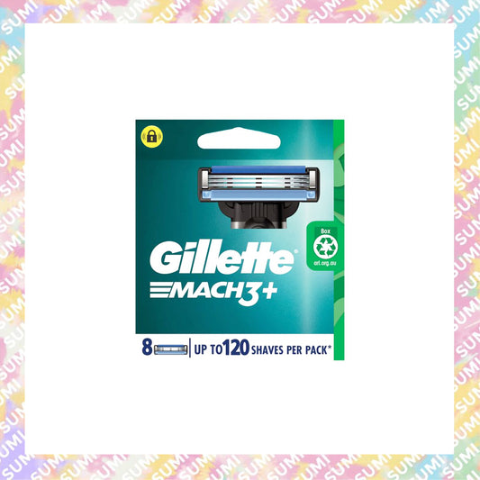 Gillette 吉列 - Mach3 鋒速3 系列 剃鬚刀頭 刮鬍替換刀片 (8片裝) - 包裝版本隨機送出
