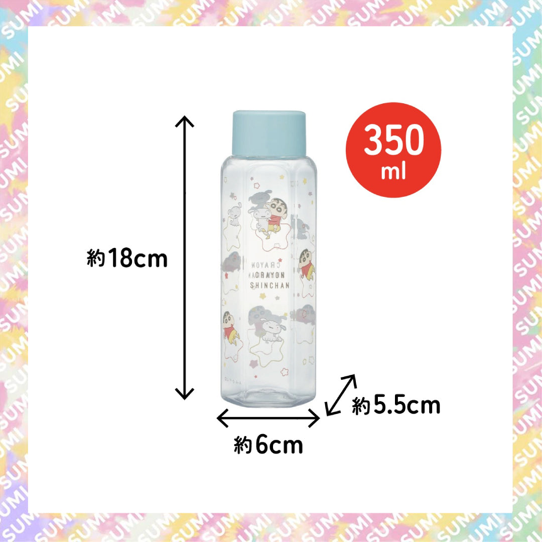 Skater - 六角形塑膠水瓶 350ml PDH4
