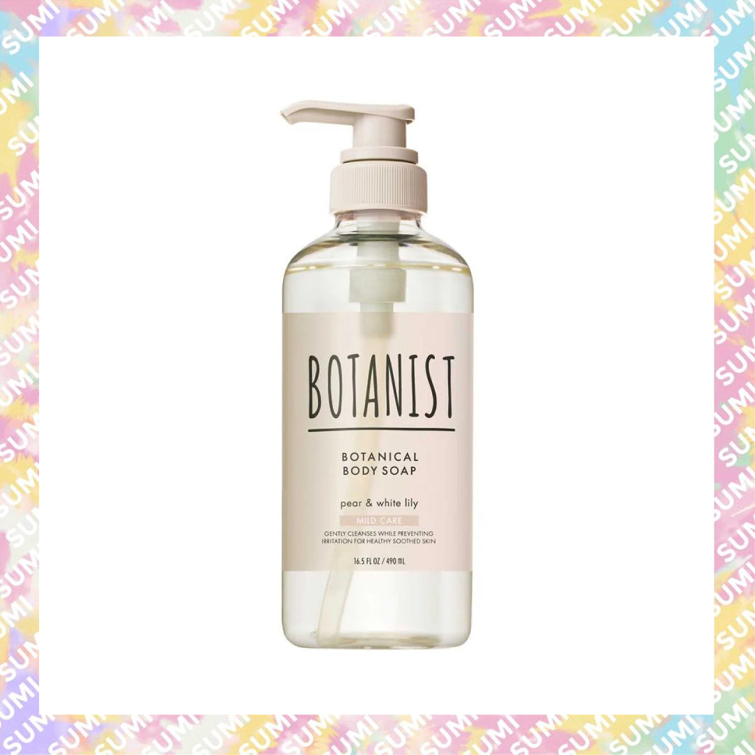 BOTANIST - Mild Care 溫和護理植物性沐浴露 (梨和白百合香) 490ml/425ml(Refill)