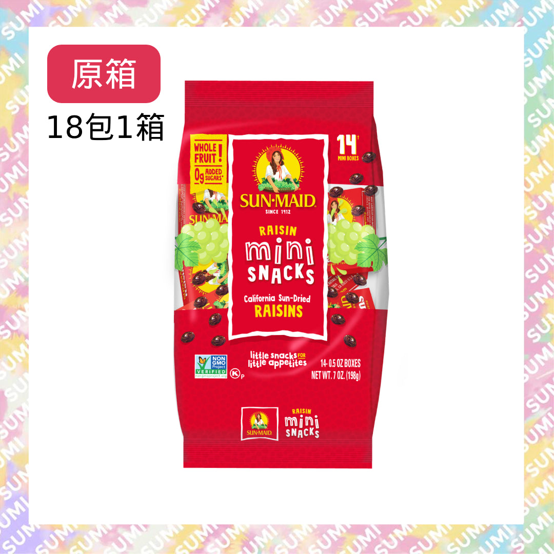 SUN-MAID 妹嘜 - 無核葡萄乾 提子乾 14盒裝(041143025703)