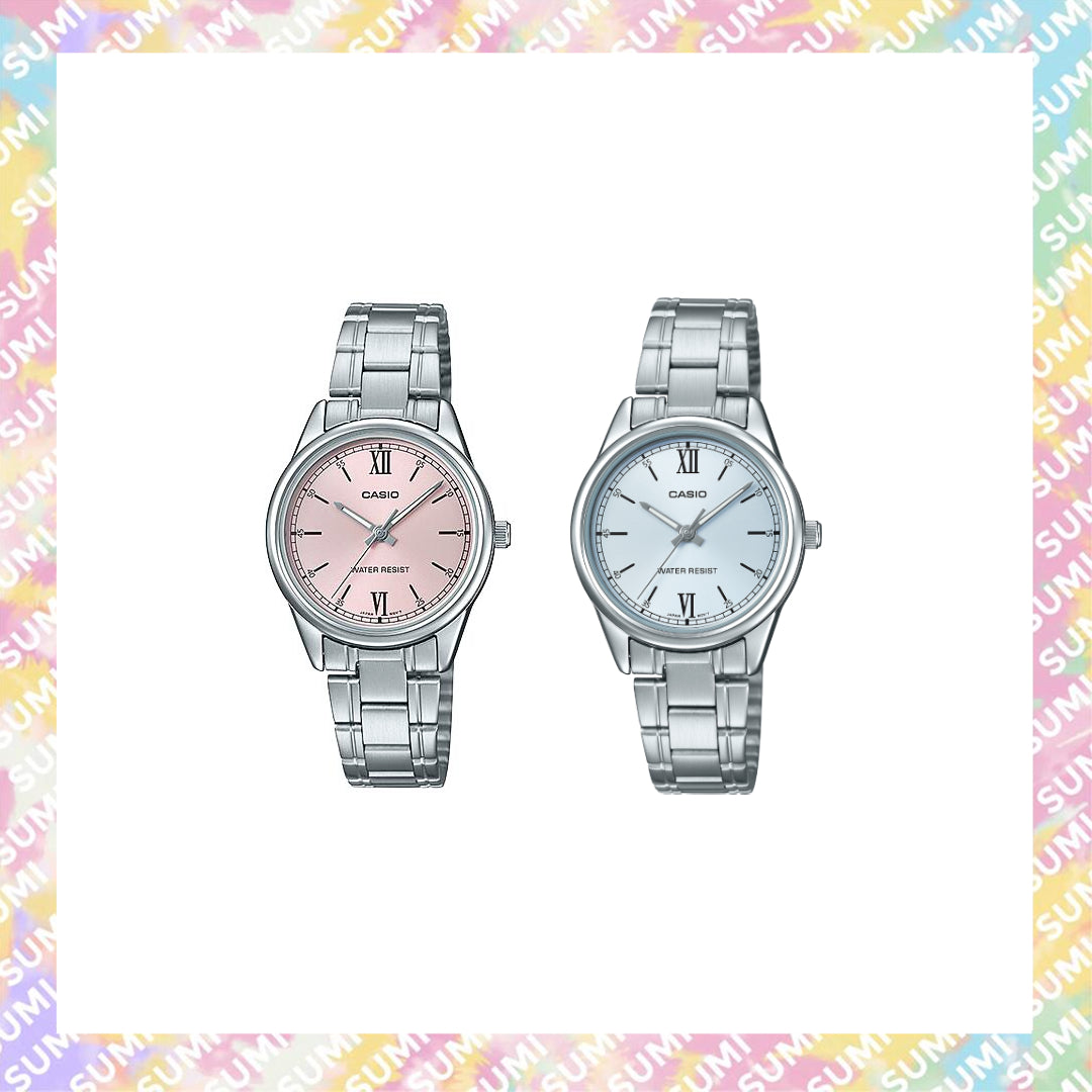 Casio - LTP-V005D-2B3 / LTP-V005D-4B2 女裝不鏽鋼錶