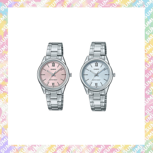 Casio - LTP-V005D-2B3 / LTP-V005D-4B2 女裝不鏽鋼錶