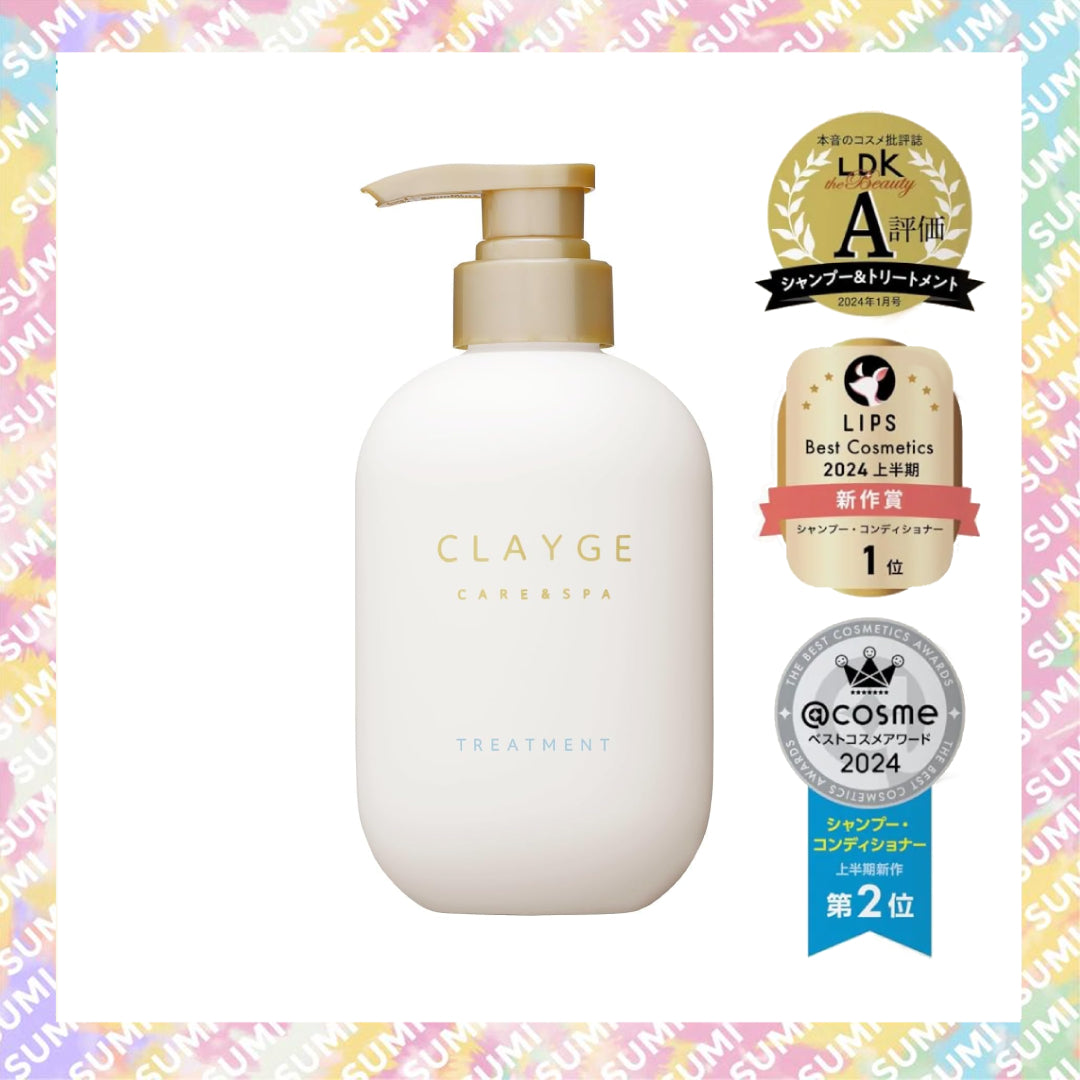 CLAYGE - 蓬鬆柔順型 海泥礦物黏土清爽頭皮護理SPA護髮素 500ml(4582300064600)