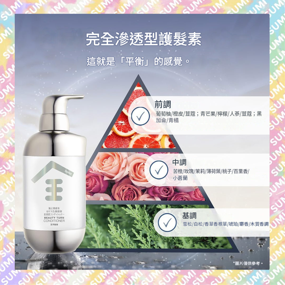 王子製藥 - Seika 全浸透全效護髮素 400ml (4580536763489)