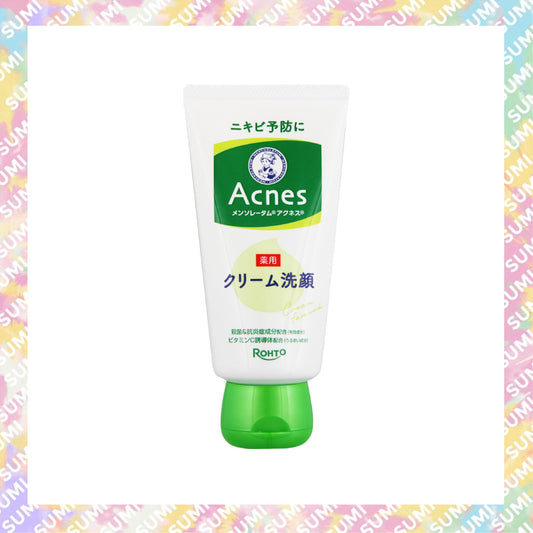 Mentholatum 曼秀雷敦 - Rohto Acnes 暗瘡護理潔面乳130g(4987241199785)