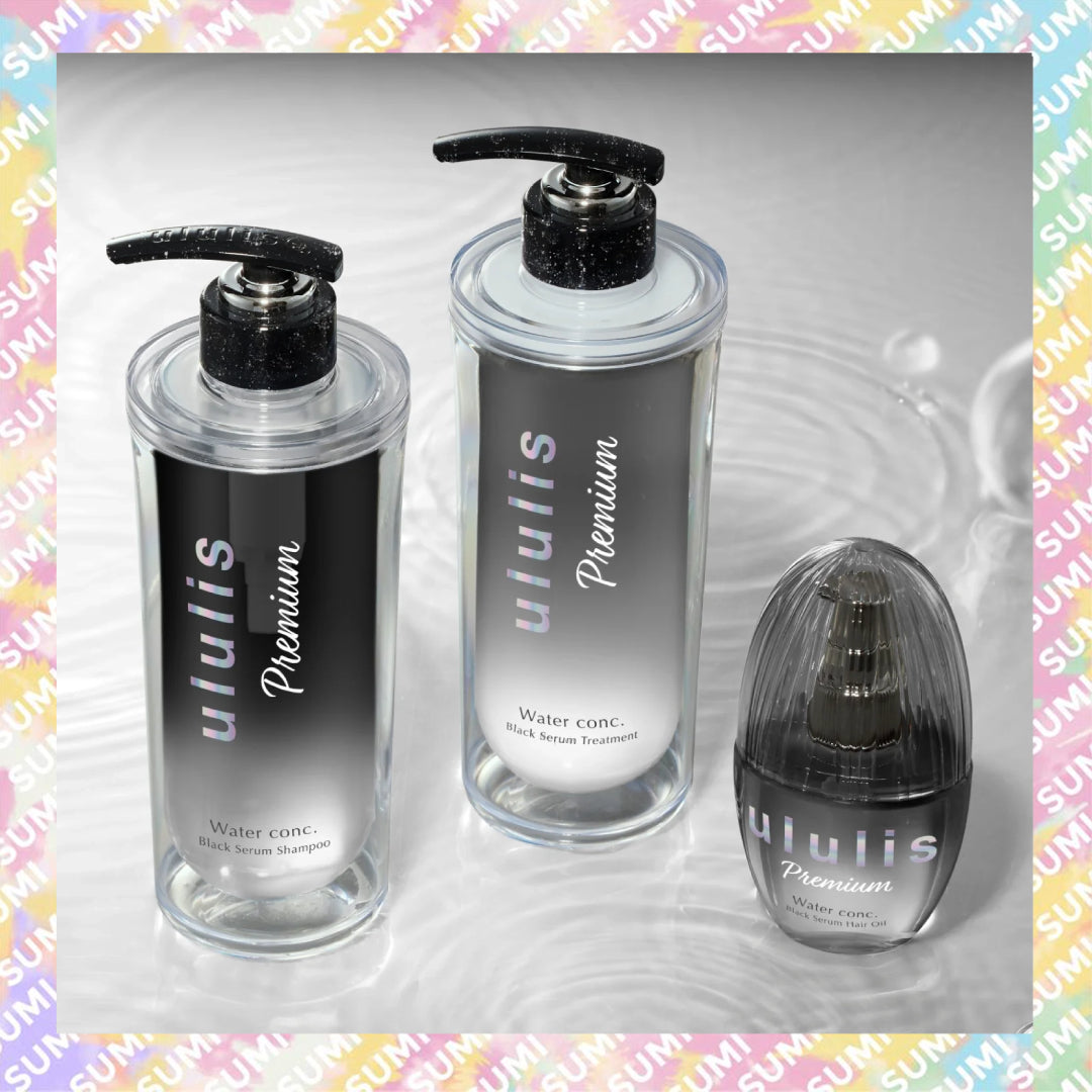 ululis - 高級黑精華水潤保濕修護洗頭水 340ml (4571509303511)