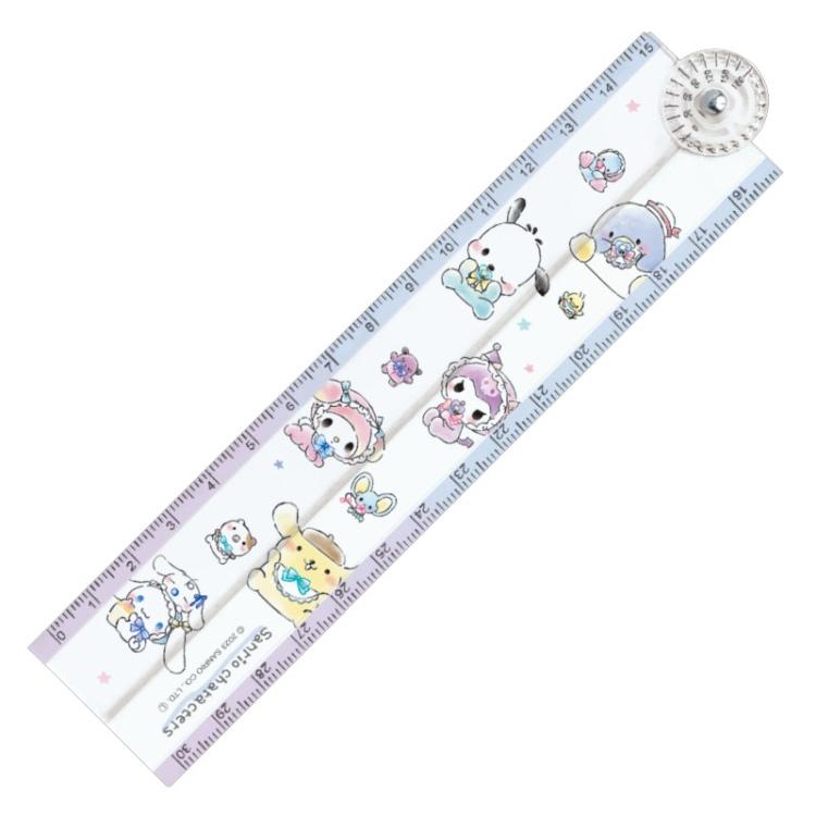 SANRIO - Baby Sanrio角色 折疊間尺 展開共長30cm